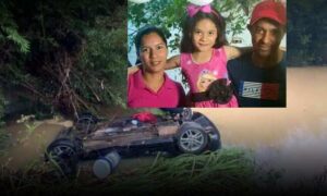 Tragédia: Família de Poções morreu após veículo descontrolado cair em açude, em município de Minas Gerais