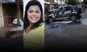 VÍDEO: Mulher morreu atropelada durante confusão entre motorista e segurança de bar na Bahia. Vítima identificada