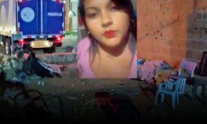 Brutal: Mulher é assassinada na frente dos filhos pequenos, durante descontração familiar neste domingo