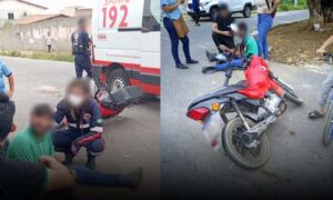 Conquista: Motoqueiro é atingido por carro de passeio no Cidade Maravilhosa e motorista teria se evadido do local