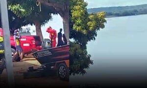 Atenção: Corpo de Bombeiros de Vitória da Conquista busca jovem desaparecido na barragem de Anagé