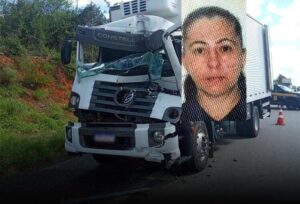 Tragédia: Identificada a caminhoneira conquistense que morreu nesta tarde em acidente na BR-116