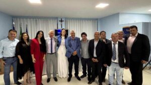 Vereadores comparecem à posse de nova diretoria da Santa Casa de Misericórdia de Vitória da Conquista