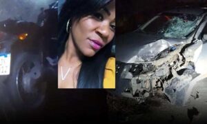 Tristeza: Grave acidente entre carro e motocicleta tirou a vida da Vânia Souza Alcebíades Viana, de 32 anos