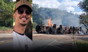 Comoção no Sudoeste: Vídeo mostra local do acidente que tirou a vida do jovem Tailan Zanon, de 23 anos