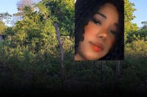 Tristeza: Corpo da jovem Pâmela Beatriz de Jesus, de 14 anos, foi encontrado por populares em um matagal
