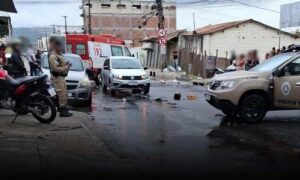 Urgente: Mulher perdeu a vida em grave acidente nesta tarde na Avenida Frei Benjamim. PM, SAMU e DPT acionados