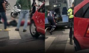 Atenção: Novas informações sobre o acidente desta manhã no centro de Vitória da Conquista. Mulher foi socorrida