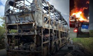 VÍDEO: Novas informações sobre o ônibus de Vitória da Conquista que pegou fogo na Chapada Diamantina