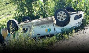 VÍDEO: Grave acidente envolvendo veículo da Coelba na tarde desta terça-feira, na BA-263. Veja as imagens