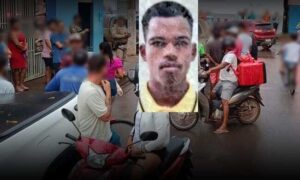 Atenção: Wellington foi morto com vários disparos na porta de lanchonete. Mãe chegou e viu o corpo do filho