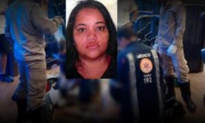 Tristeza: Francineide Pereira Soares, de 43 anos, sente fortes dores de cabeça, desmaia e morre em academia