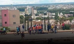 Trágico: Trabalhador morre em acidente fatal nesta tarde na Av. Getúlio Vargas, em Vitória da Conquista