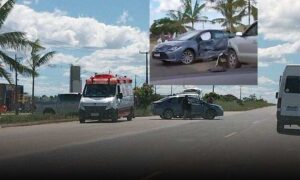Vitória da Conquista: Acidente é registrado nesta tarde na estrada para Barra do Choça. Vídeo mostra local da colisão