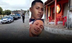 Brutal: Identificados os dois rapazes assassinados com vários tiros durante ataque em bar, neste domingo
