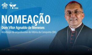 Papa Francisco nomeia Dom Vítor Agnaldo de Menezes como novo Arcebispo de Vitória da Conquista