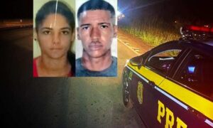 Atenção: Identificado o casal que morreu ao colidir motocicleta em cavalo na BR-116, neste sábado