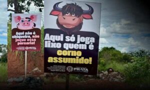 Prefeito chama de “corno” e “porco” quem faz descarte irregular de lixo e consegue diminuir problema em cidade de MG