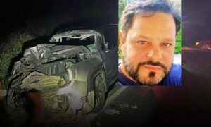 Tristeza: Faleceu o delegado João Mendes da Costa Neto, vítima de trágico acidente na BR-101. Esposa grávida sobreviveu
