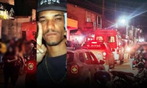 Atenção: Jefinho “Coiote” foi morto com vários disparos na porta de bar. Outro foi atingido por bala perdida