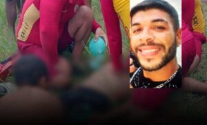 Tristeza: Jovem Daniel morreu afogado durante banho com amigos, neste domingo no Rio São Francisco