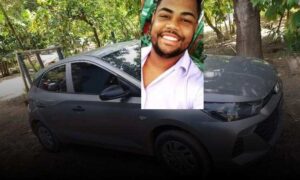 Tristeza na região: Após carro ser localizado, foi encontrado o corpo de Marqueles Silva Filho, motorista de aplicativo