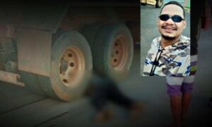 Urgente: Mecânico “Del” morreu após sua motocicleta ser atingida por caçamba, no início desta tarde