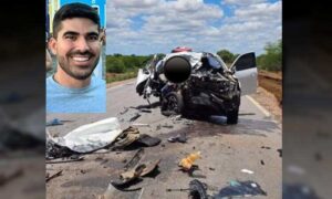Tragédia: Acidente na BR-116 tirou a vida do médico oftalmologista Wellington Furtado, na tarde desta quarta-feira