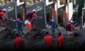 Imagens fortes: Policial militar de folga é executado pelo vizinho com vários disparos. Câmeras registraram o crime