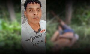 Imagens fortes: Vinícius foi encontrado morto em um matagal, com sinais de brutalidade. DPT foi acionado