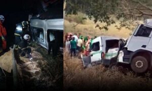 Tragédia na Chapada: Identificadas 9 das dez vítimas fatais do desastre entre van e carreta, todas da mesma família