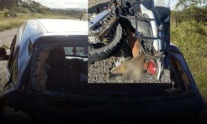 Tragédia na BA-263: Motoqueiro perdeu a vida em colisão contra carro de passeio, na manhã desta terça-feira