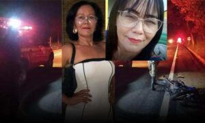Tristeza: Ana Maria faleceu em grave acidente com motocicleta na noite deste sábado. Amiga foi socorrida