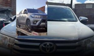 Conquista: Proprietário segue à Vitória da Conquista para buscar caminhonete roubada, recuperada em operação policial