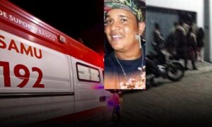 Brutal: Carlos Nogueira foi morto a tiros nesta noite, diante da filha e de outros familiares. Polícia busca pelos assassinos