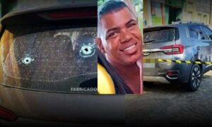 Violência: Polícia busca assassinos do empresário João Paulo, de 42 anos, executado dentro do carro nesta manhã