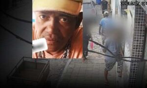 VÍDEO: Já está preso o dependente químico que assassinou Lourival “Dolly” a facadas na manhã deste sábado