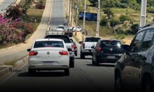 Conquista: Grave acidente registrado neste sábado na Avenida Perimetral. Tráfego precisou ser interditado