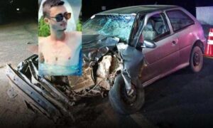 Comoção: Familiares e amigos em estado de choque pela morte trágica do jovem Eduardo Aguiar, na BR-030