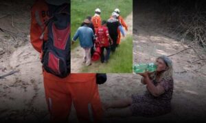 VÍDEO: Imagens mostram resgate de idosa de 81 anos, há três dias desaparecida na zona rural da Manoel Vitorino