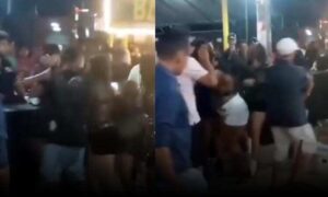 VÍDEO: Confusão nesta madrugada na festa de “arrocha” ocorrida Parque de Exposições de Vitória da Conquista
