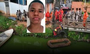 Tristeza: Foi encontrado o corpo do jovem Gustavo, de 14 anos, desaparecido após tomar banho em lagoa