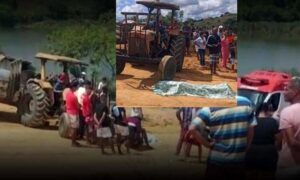 Tragédia na zona rural de Conquista: Homem morre atropelado ao pular de trator desgovernado no Iguá