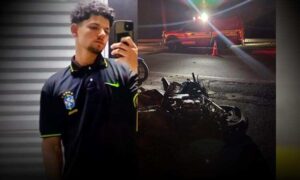 Tragédia: Colisão entre motocicleta e caminhão na BR-116 tirou a vida do jovem Guilherme de Lima, de 23 anos