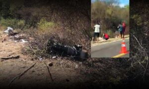 Tragédia neste sábado: Wanderson, de 23 anos, perdeu a vida em grave acidente com moto na BR-030