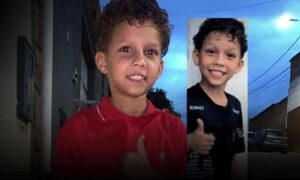 Tristeza: Pequeno Arthur Saymon, de 7 anos, aluno de escolinha de futebol, morre após ser picado por escorpião