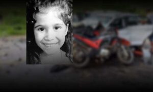 Tristeza: Gravíssimo acidente na BR-116 tirou a vida de pequena Julie Alvarenga Guimarães, de 7 anos