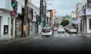 Atenção: Vitória da Conquista está sob alerta de fortes chuvas para as próximas horas, segundo o Inmet