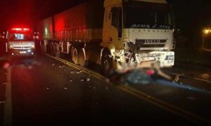 Urgente: José Roque, de 26 anos, morreu após ser atingido por carreta nesta madrugada na BR-116