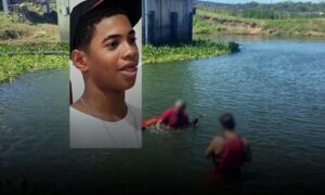Tristeza: Desaparecido após pular em açude, jovem Issac José dos Anjos é procurado pelo Corpo de Bombeiros